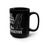 Thumbnail: Tall, Gorgeous, Slightly Destructive Black Mug, 15oz