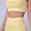 Miniatura: Conjunto Feminino Fitness Básico Shorts e Top Amarelo