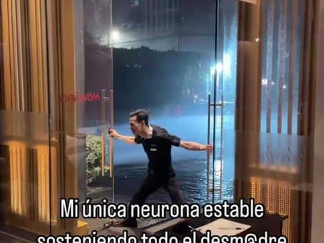 Y creo que está por perder la pelea