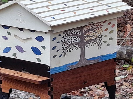 The bees are here! Welcome Bina!