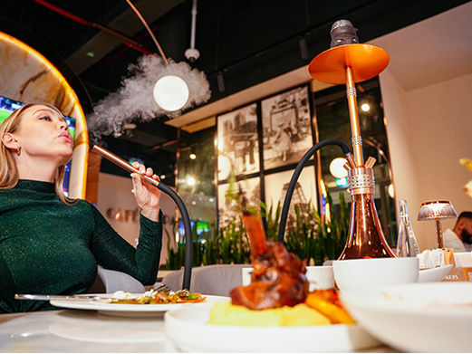 shisha restaurant in business bay