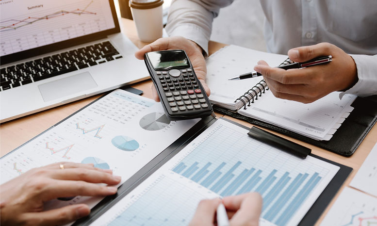 Calculator, bookkeeping