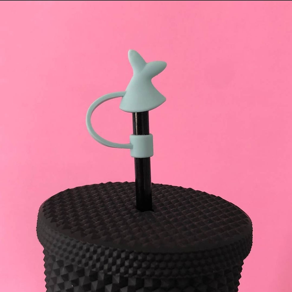 Mermaid Tail Straw Topper