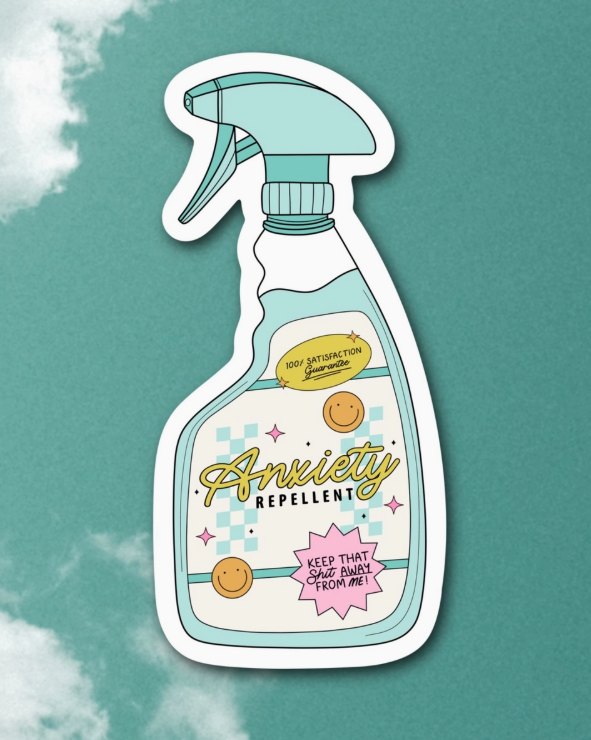 Anxiety Repellent Sticker