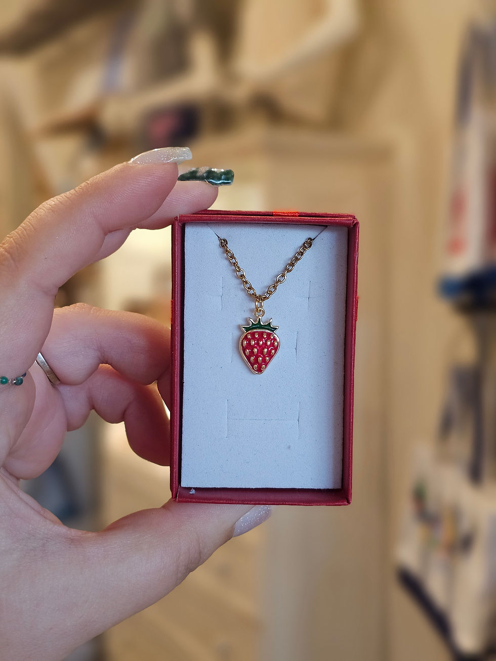 Strawberry Pendant