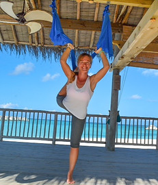 Aerial Yoga at Maldives {6Senses Laamu}