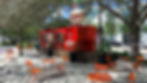 Exterior view of Mr. Smash Burgers at Huizenga Park showcasing its refreshed look and park setting.