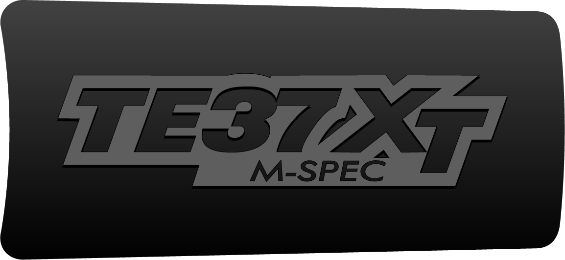 Volk Racing TE37XT 16-18" Spoke Sticker- Smoke (4 PCS)