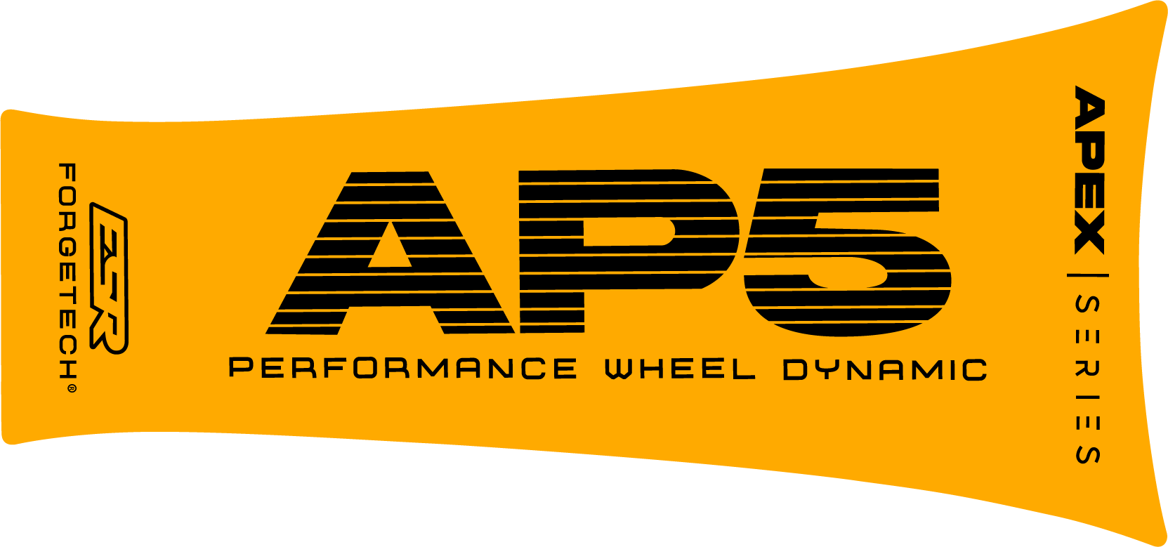 ESR AP5 18" Wheel Spoke Sticker | Deep Yellow/Black (4 PCS)