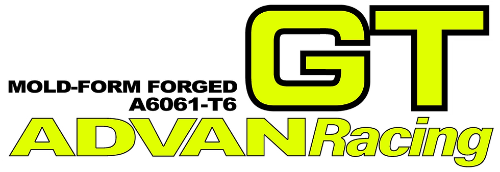 Advan GT Spoke Stickers - Acid/Black (4 PCS)