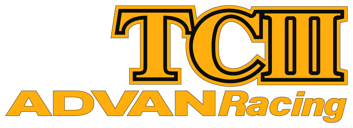 Advan TCIII Spoke Stickers - Deep Yellow/Black (4 PCS)