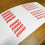 Thumbnail: Gram Lights 57DR/CR Rim Stickers 17"+ | White/Red (4 PCS)