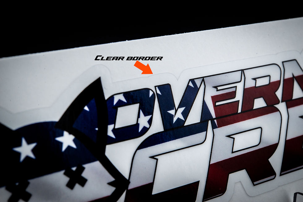 Thumbnail: Overnight Crew Logo Sticker - UK