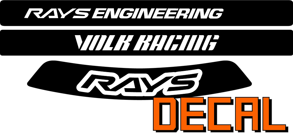 Volk Racing 18-19" CE28 Club Racer / CE28N Decals (12 PCS)