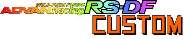 Advan RS-DF Wheel Spoke Stickers | Custom Order (4 PCS)