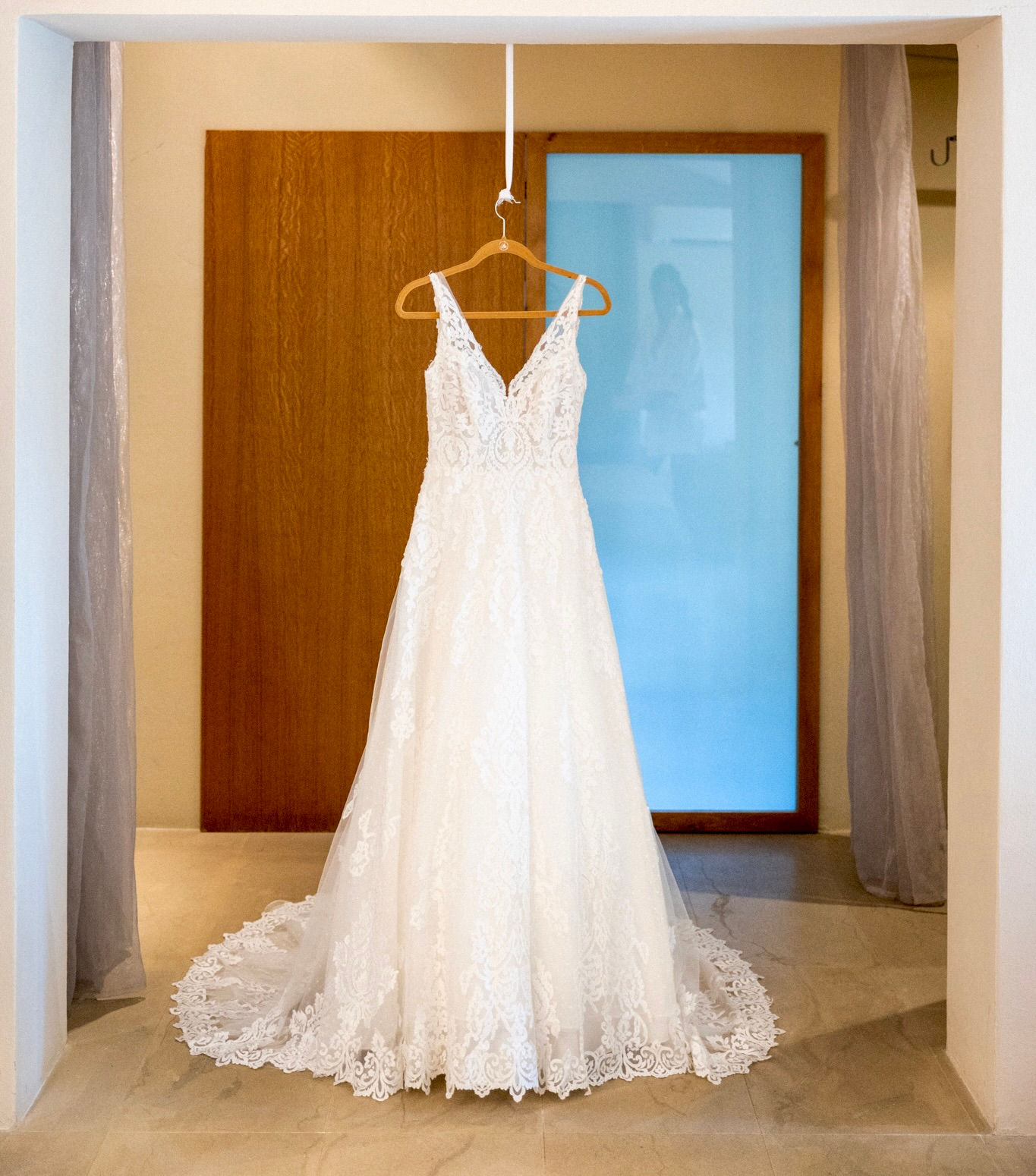 Vestido de noiva Rosa Clara princesa em renda