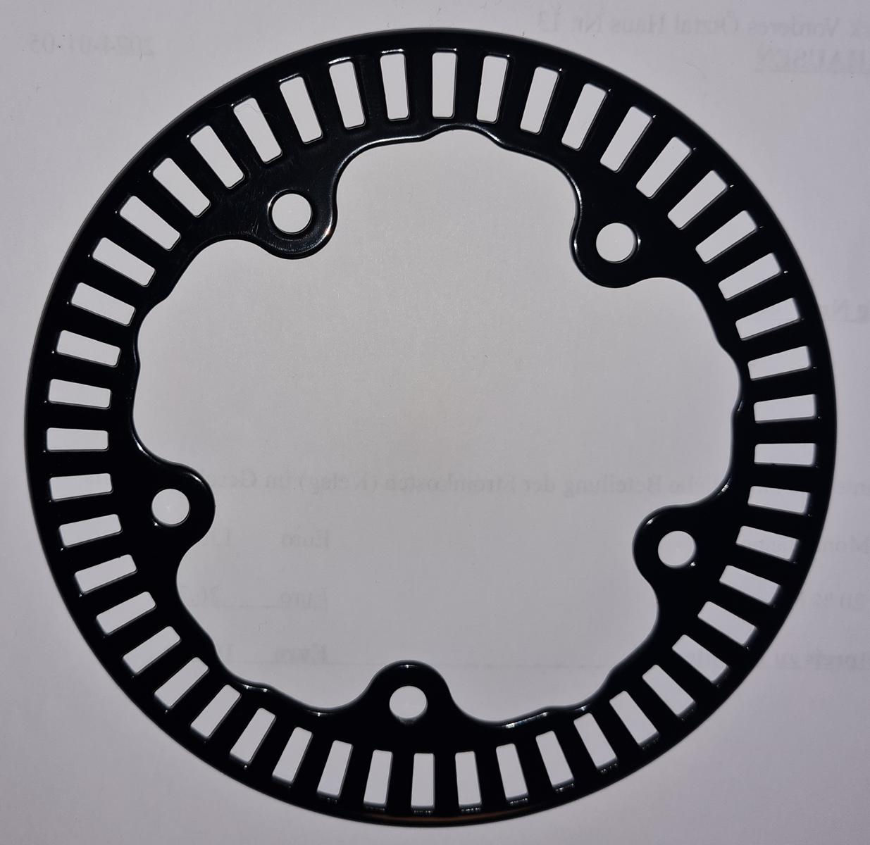 Tonrad Hinten - SCHWARZ GLANZ