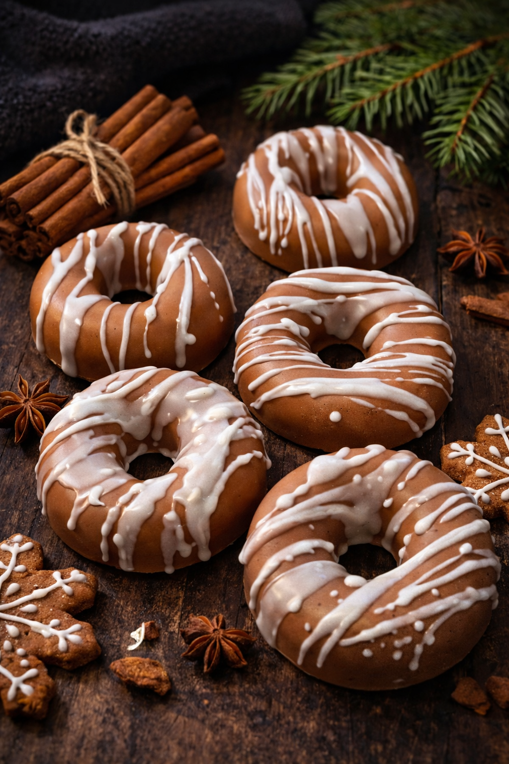 Gingerbread Donut