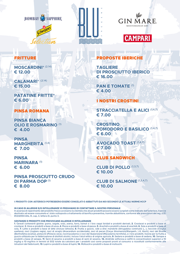 Aperitivo Blu Fregene