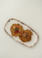 Taco de camarón (fusión México-Cádiz)