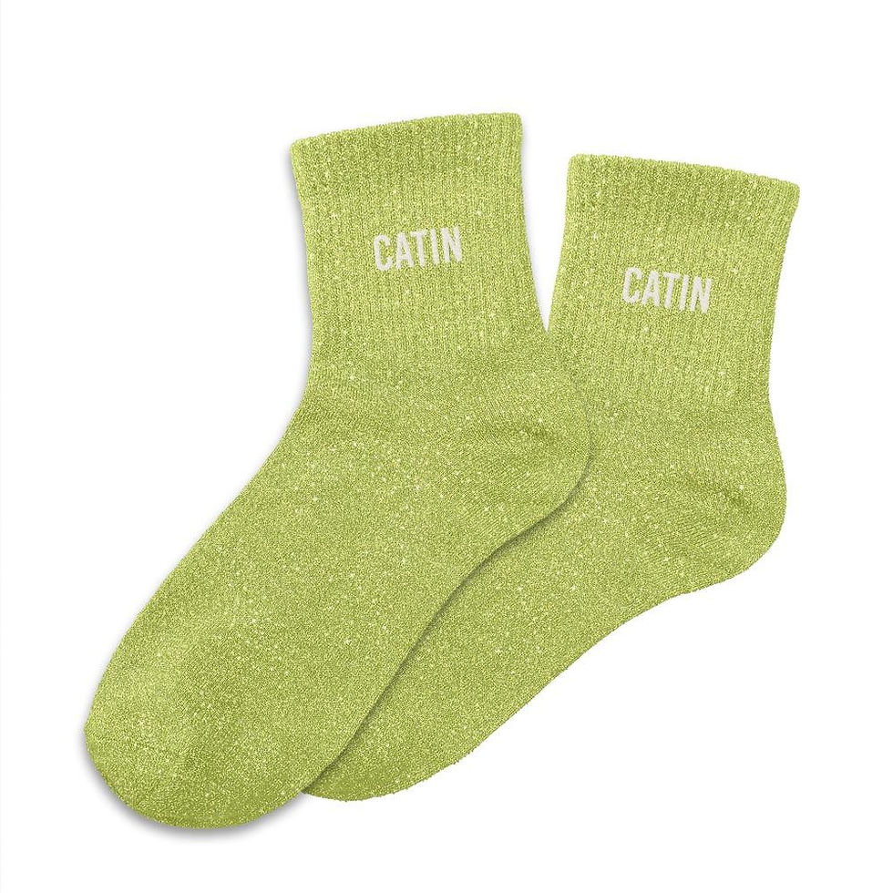 Miniature : CHAUSSETTES A PAILLETTES CATIN