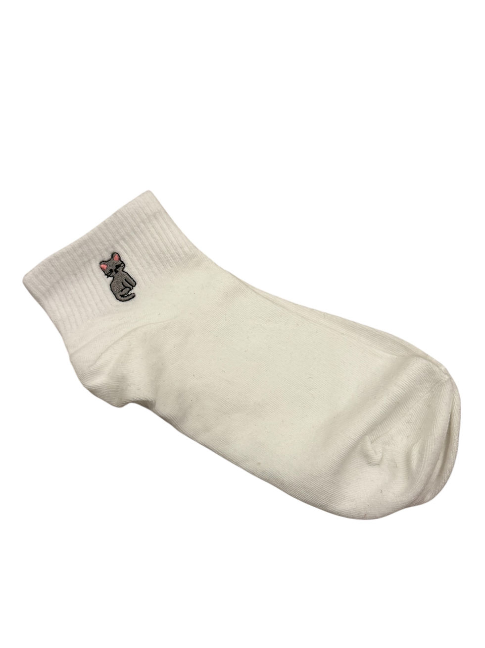 Miniature : CHAUSSETTES COURTES BRODERIE ANIMAUX