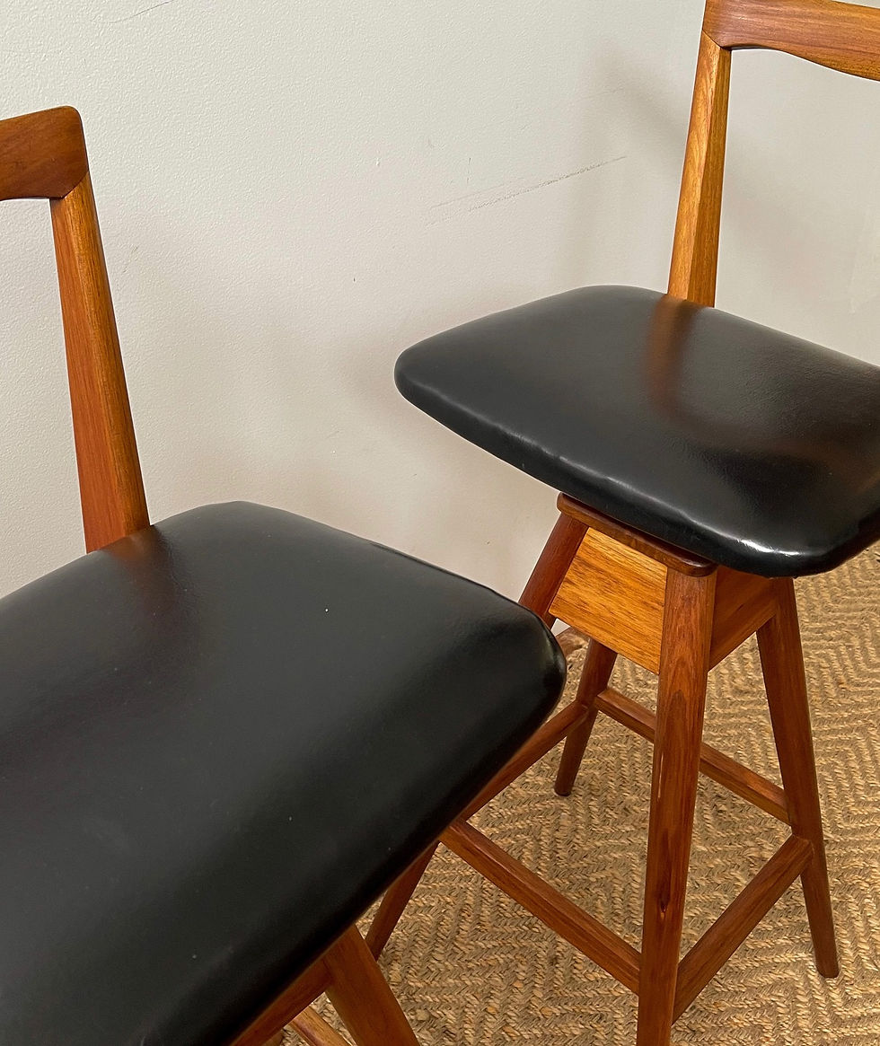 Thumbnail: TH Brown iconic 'Danish' bar stools (2)