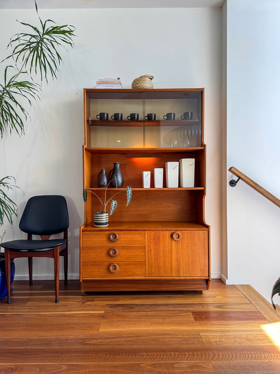 Thumbnail: Vintage 1960s Mid-Century Modern Teak Cabinet by Portwood Furniture (UK)