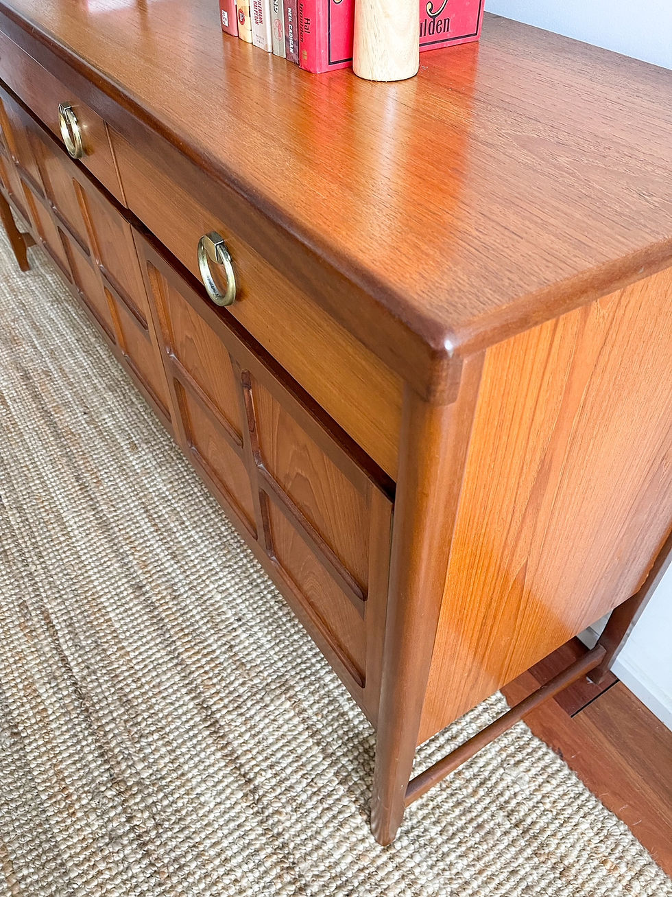Thumbnail: Nathan teak "Squares" sideboard