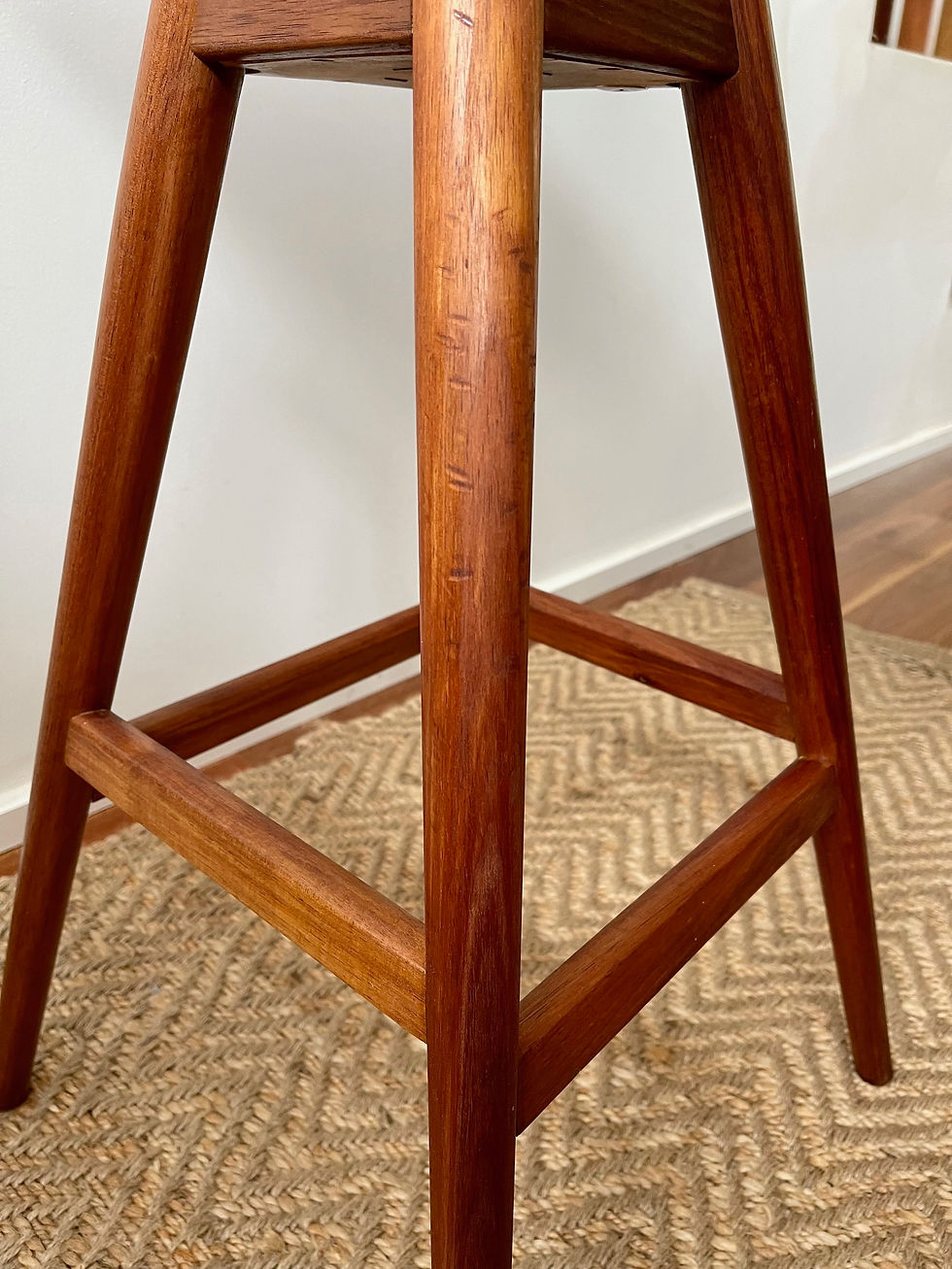 Thumbnail: TH Brown iconic 'Danish' bar stools (2)