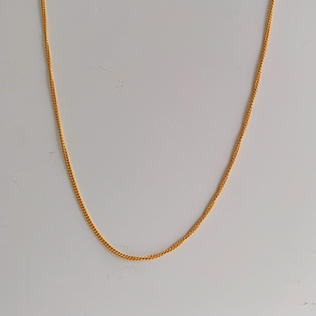 916 Gold V Chain Necklace