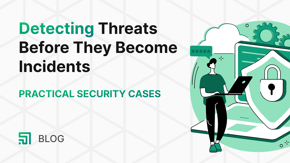 Practical Cases: Detecting Threats Before Impact 