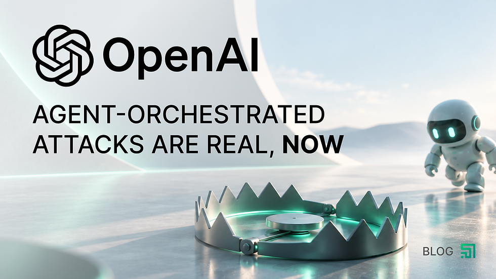 Agent-orchestrated attacks are real, now
