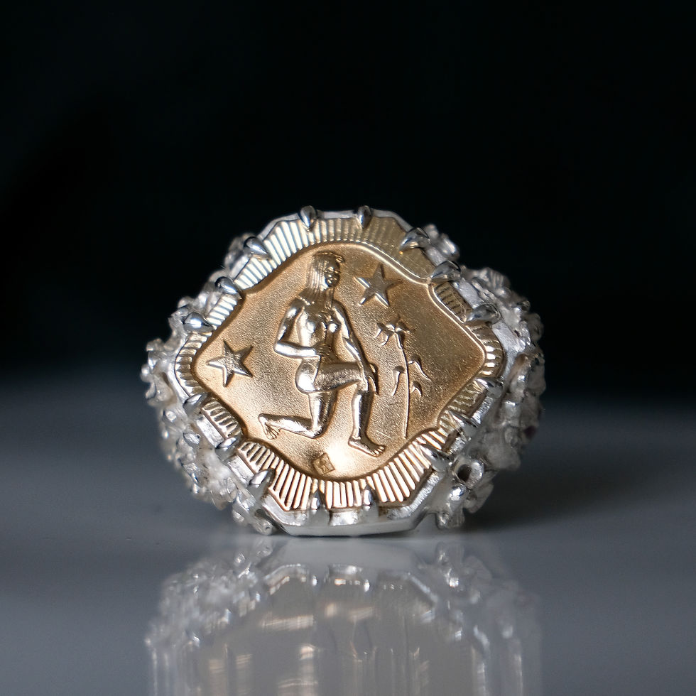 Memento Mori Sovereign ring