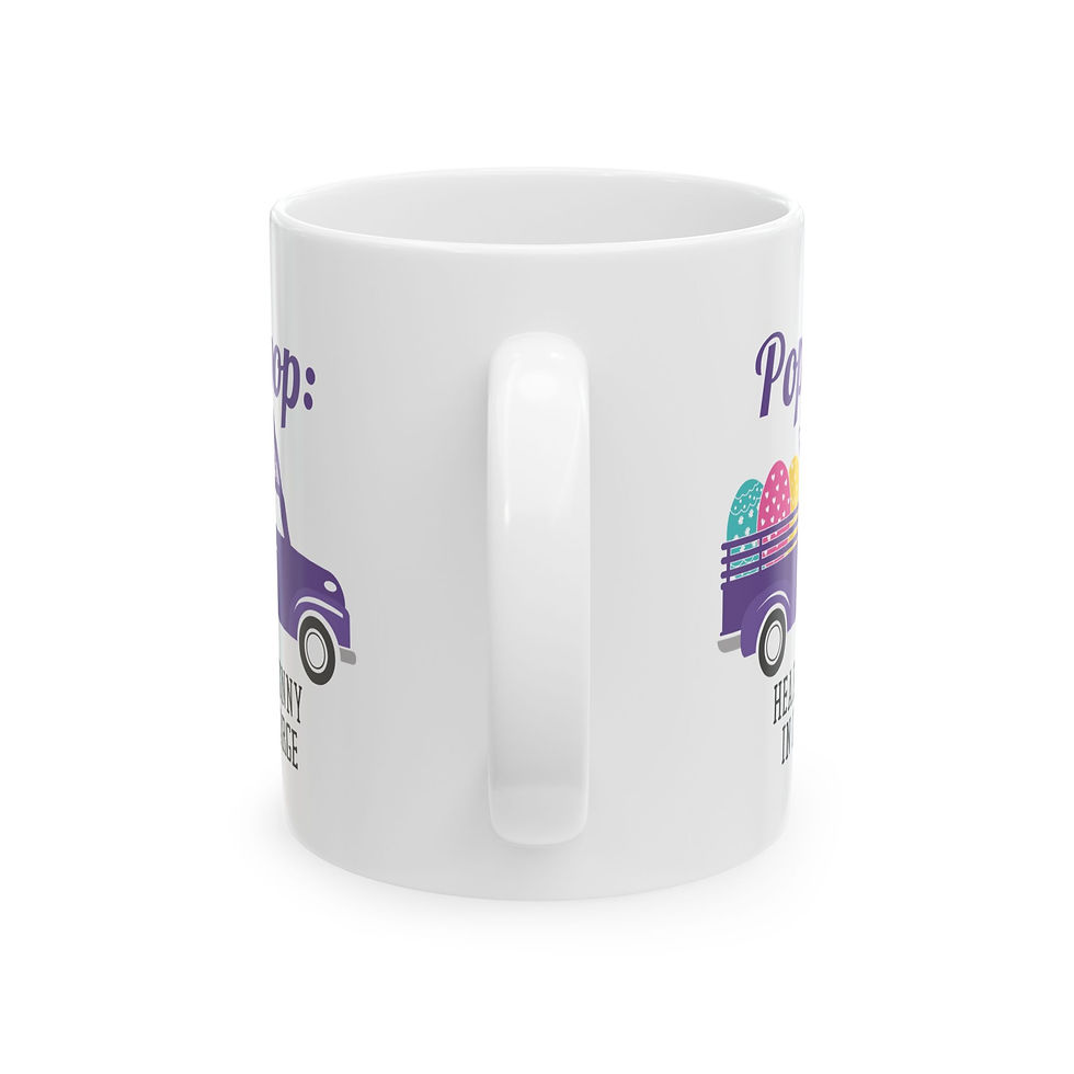 Thumbnail: "Poppop: Head Bunny in Charge" – Ceramic Mug 11oz, 15oz