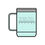 Thumbnail: "Measure Twice, Decorate Once" Designer  Insulated Coffee Mug, 10oz 