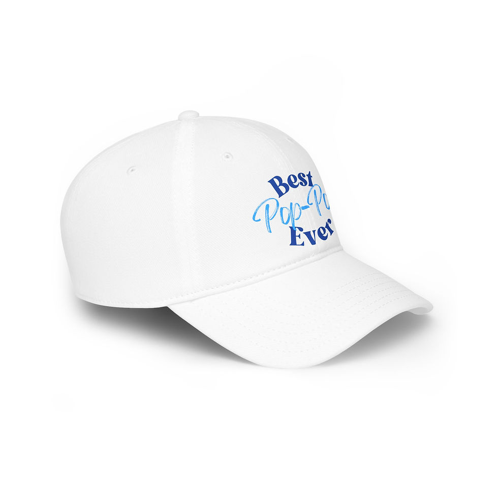 Thumbnail: Best Pop-Pop Ever Low Profile Baseball Cap