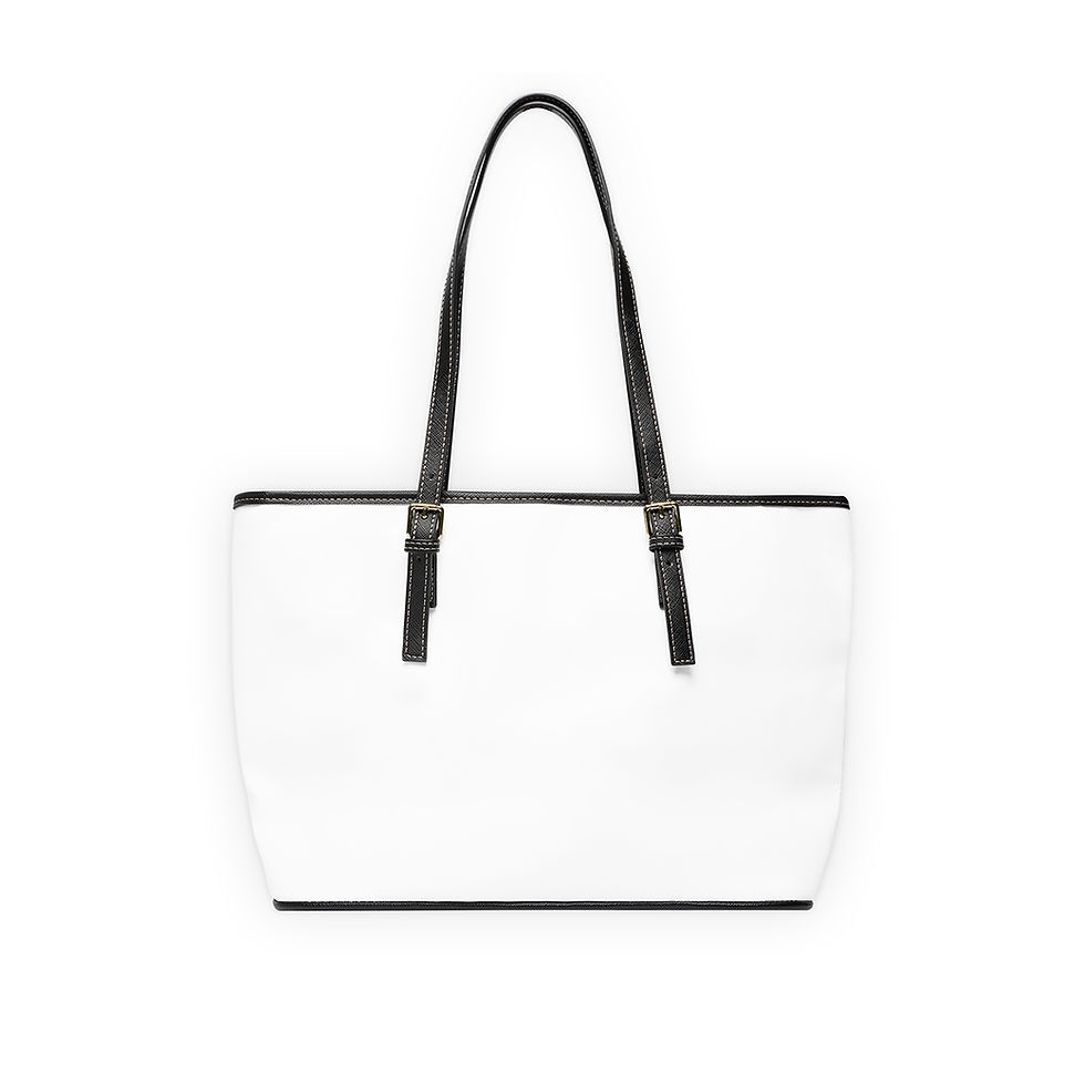 Thumbnail: Measure Twice, Decorate Once PU Leather Shoulder Bag