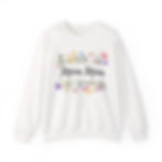 Thumbnail: Mom Mom Flower Unisex  Crewneck Sweatshirt Mother's Day
