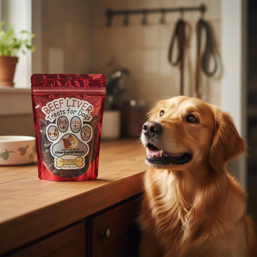 Beef Liver Treats 5oz pack