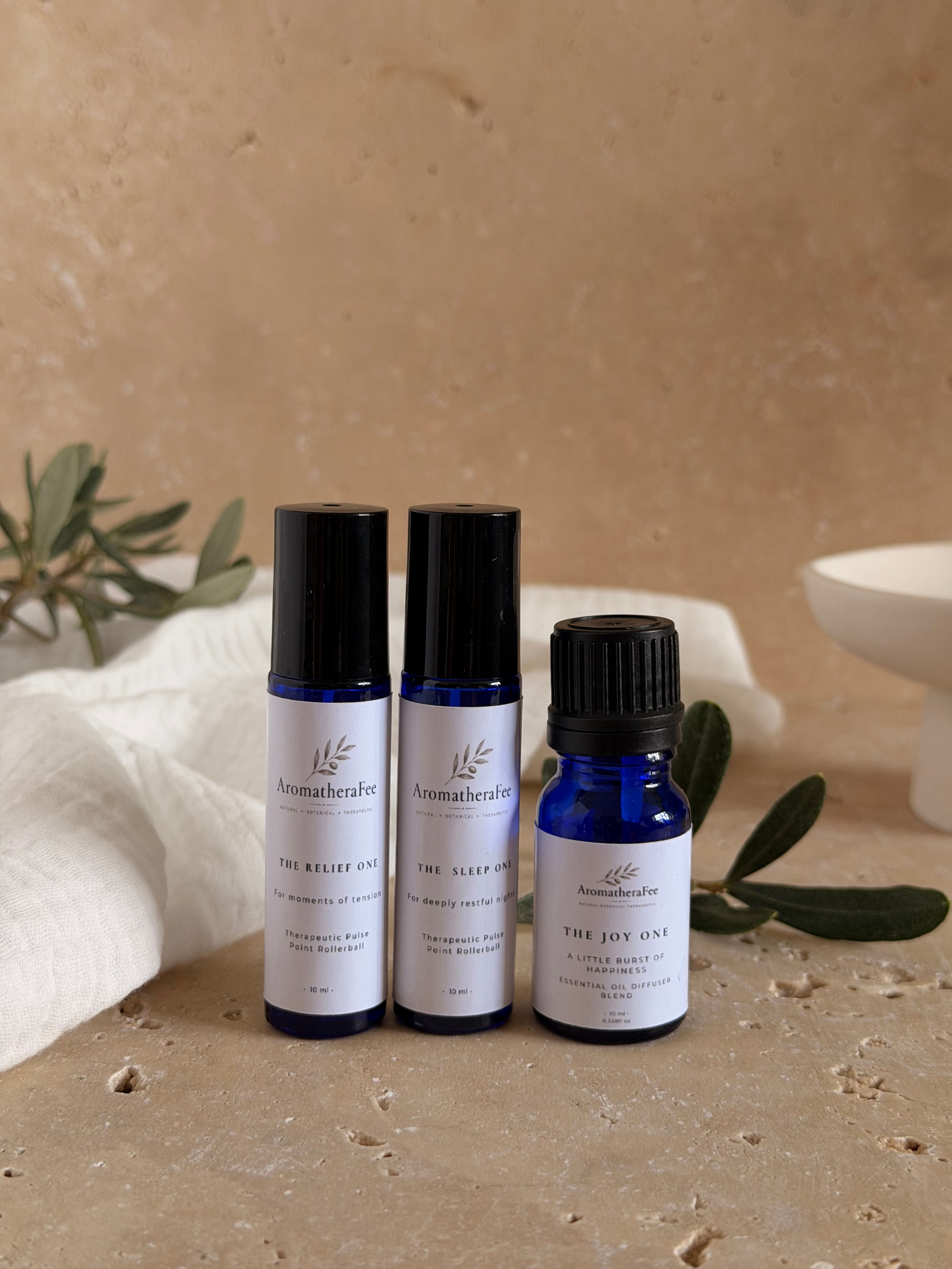 Well-being Trio Rollerball & Diffuser Blend Giftset