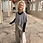 Thumbnail: Olive blouse hand dyed Lavender