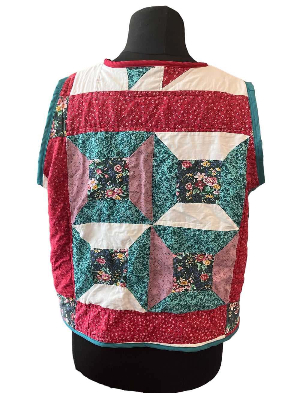 Thumbnail: quilted patchwork waistcoat