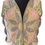 Thumbnail: Joni patchwork quilted waistcoat/vest - free size small