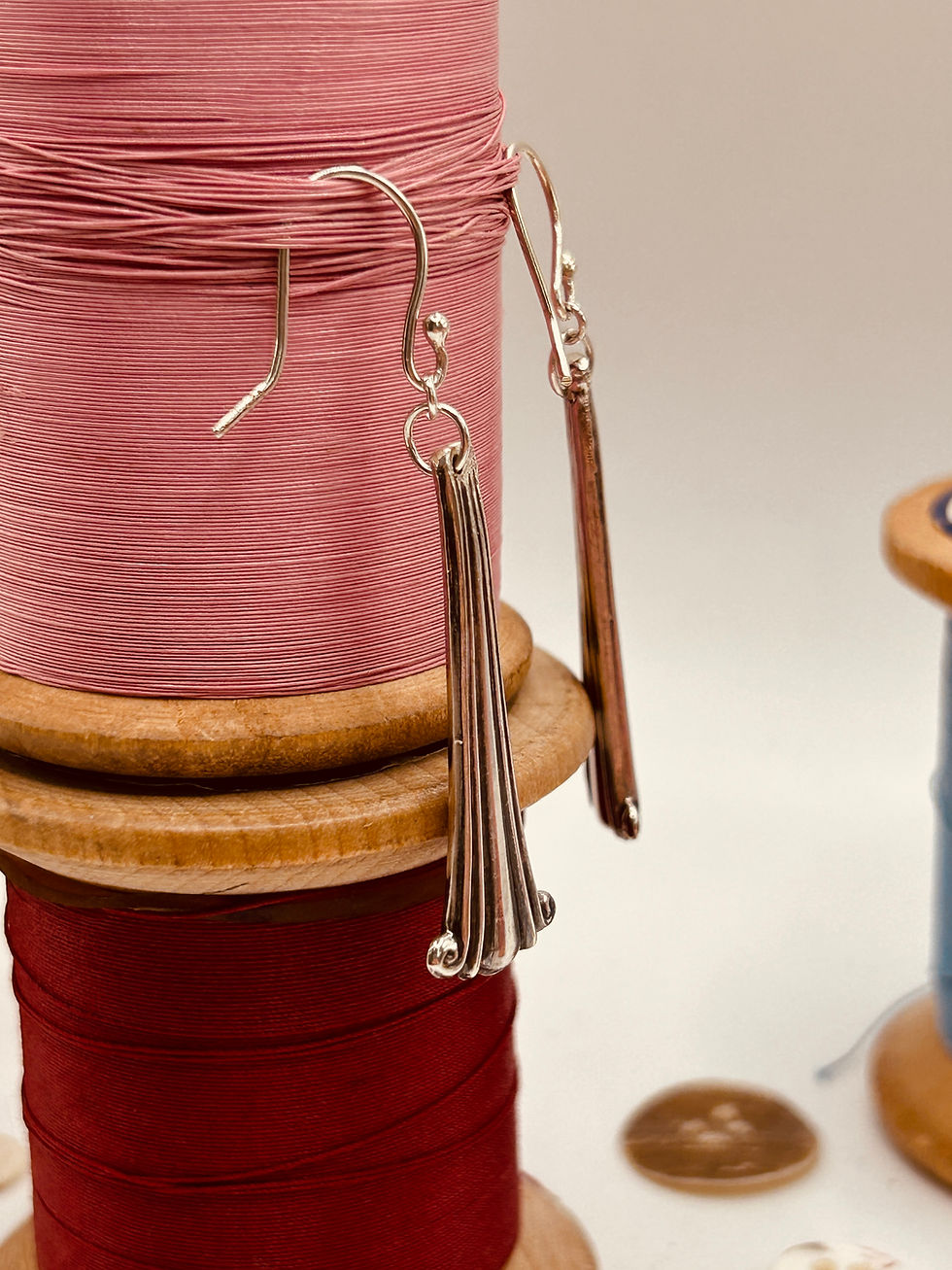 Thumbnail: Sterling silver earrings
