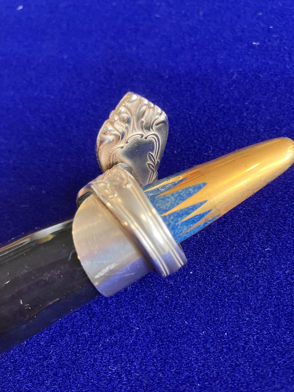 Thumbnail: Wood Rose ring