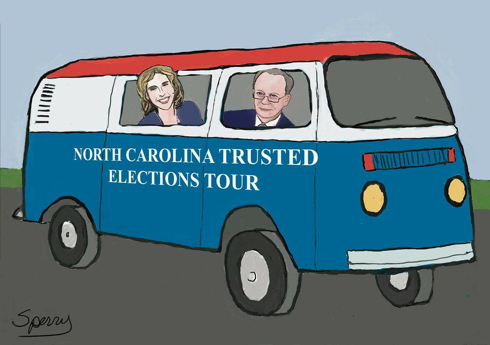 Propaganda Tour Jimmy Carter’s charity sponsoring ‘NC Trusted