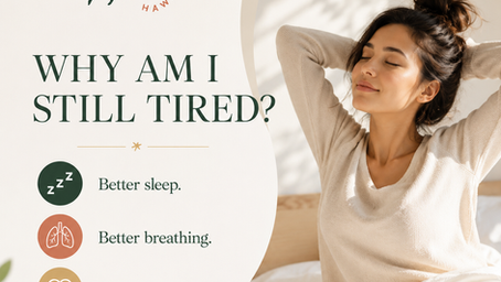 Why Am I Still Tired? The Connection Between Sleep, Breathing, and Overall Health