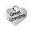 Thumbnail: Family & Friends and Baby  heart charm - Double sided  - Rhinestones