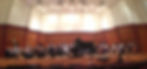 Ensayo del Concierto para Piano Improvisado y Orquesta de Eugenio Toussaint con la OFCM